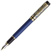 Waterman Man Bleu De Paris Fountain Pen Limited Edition - pen-script